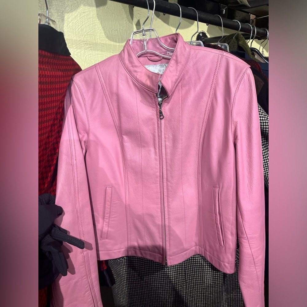 Genuine vintage leather jacket